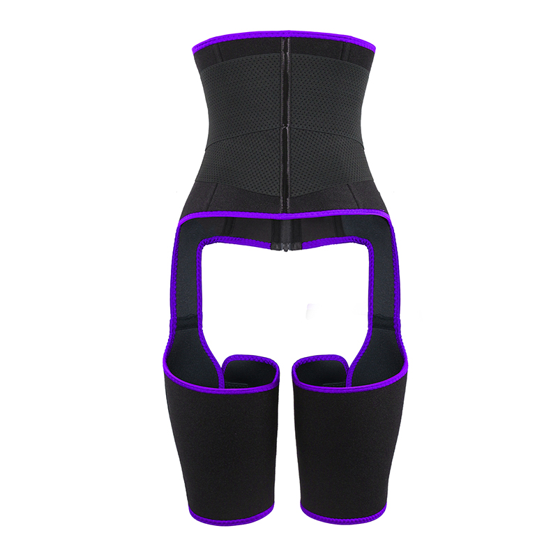 Purple Single Belt Neoprene Thigh Shaper MHW100078PU