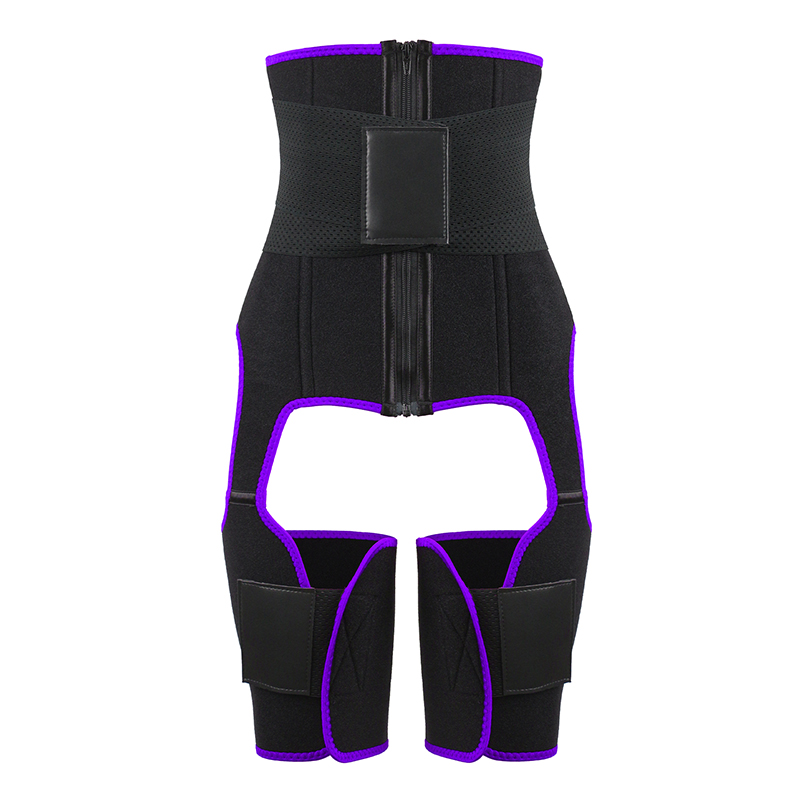 Purple Single Belt Neoprene Thigh Shaper MHW100078PU