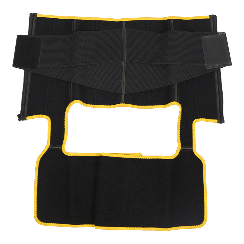 Yellow Single Belt Neoprene Thigh Shaper MHW100078Y