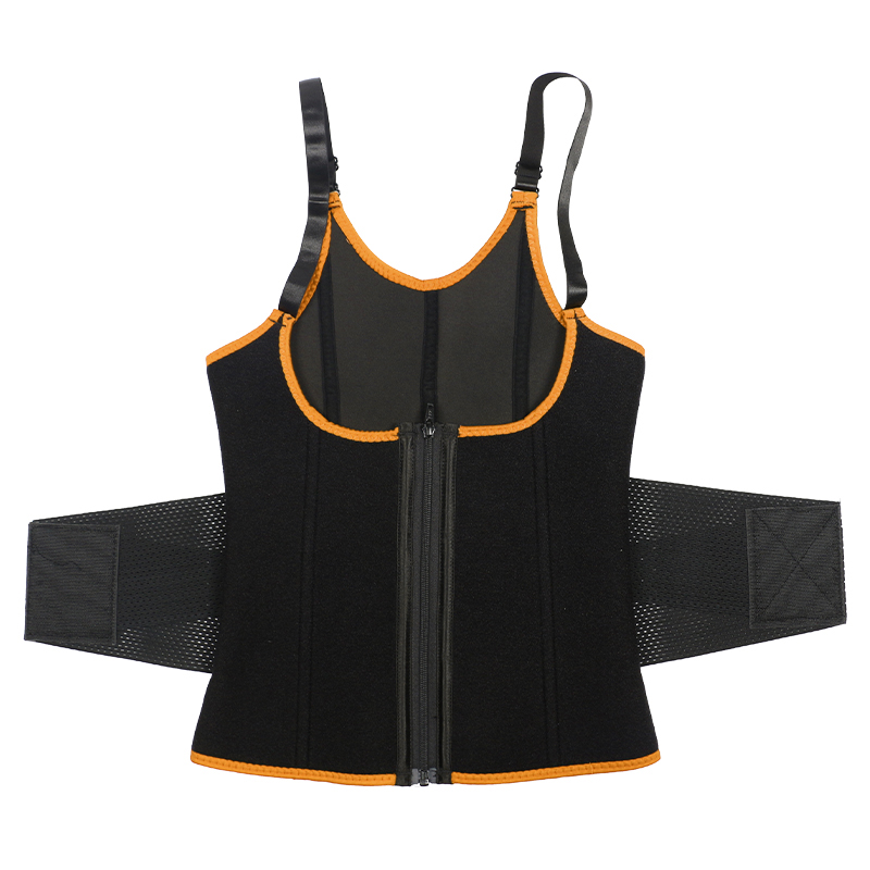 Orange Adjustable Single Belts Vest MHW100079O