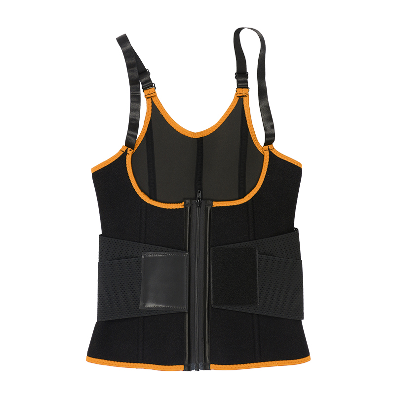 Orange Adjustable Single Belts Vest MHW100079O