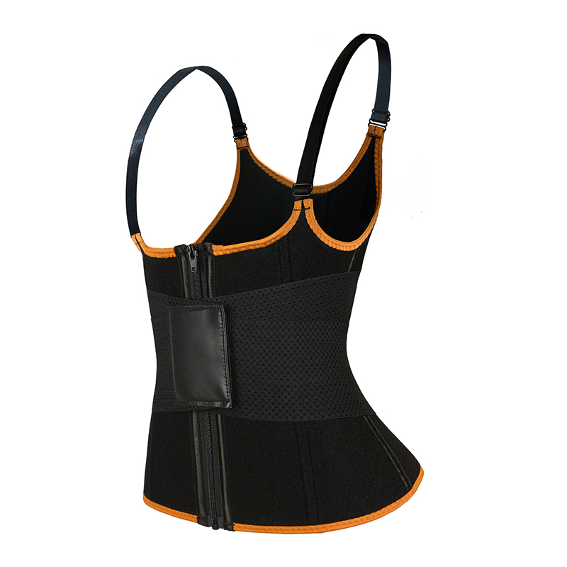 Orange Adjustable Single Belts Vest MHW100079O