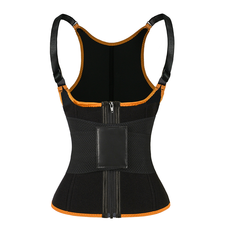 Orange Adjustable Single Belts Vest MHW100079O
