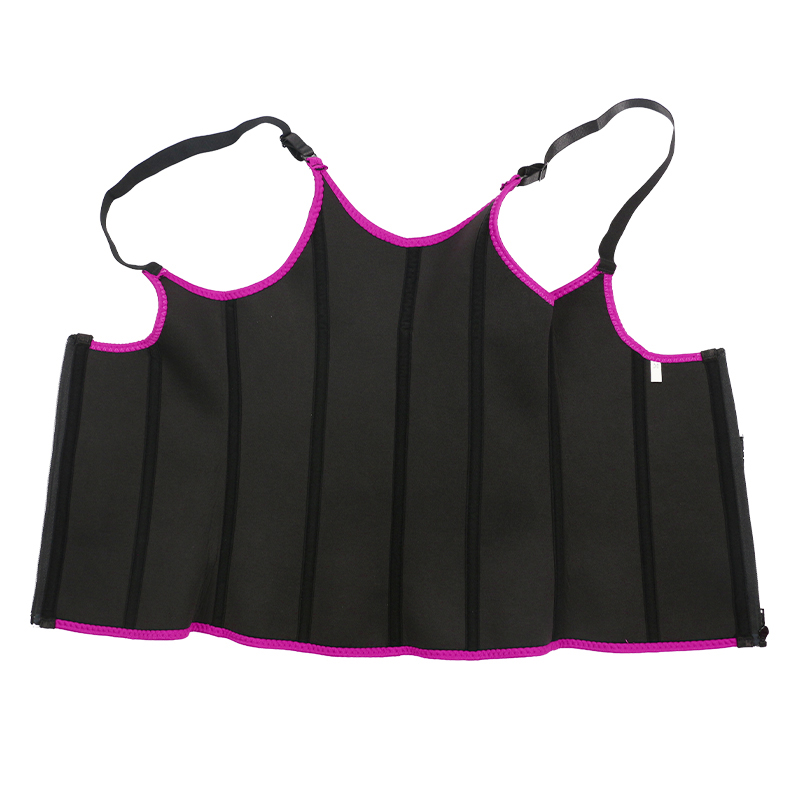 Pink Adjustable Single Belts Vest MHW100079P