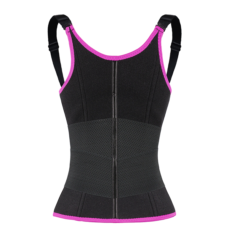 Pink Adjustable Single Belts Vest MHW100079P