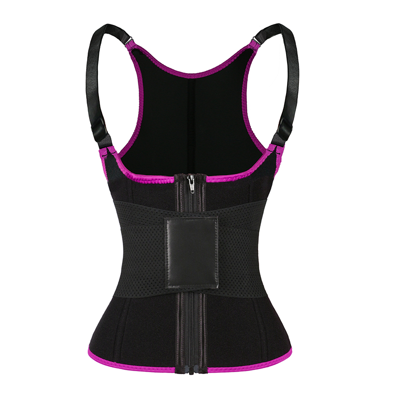 Pink Adjustable Single Belts Vest MHW100079P