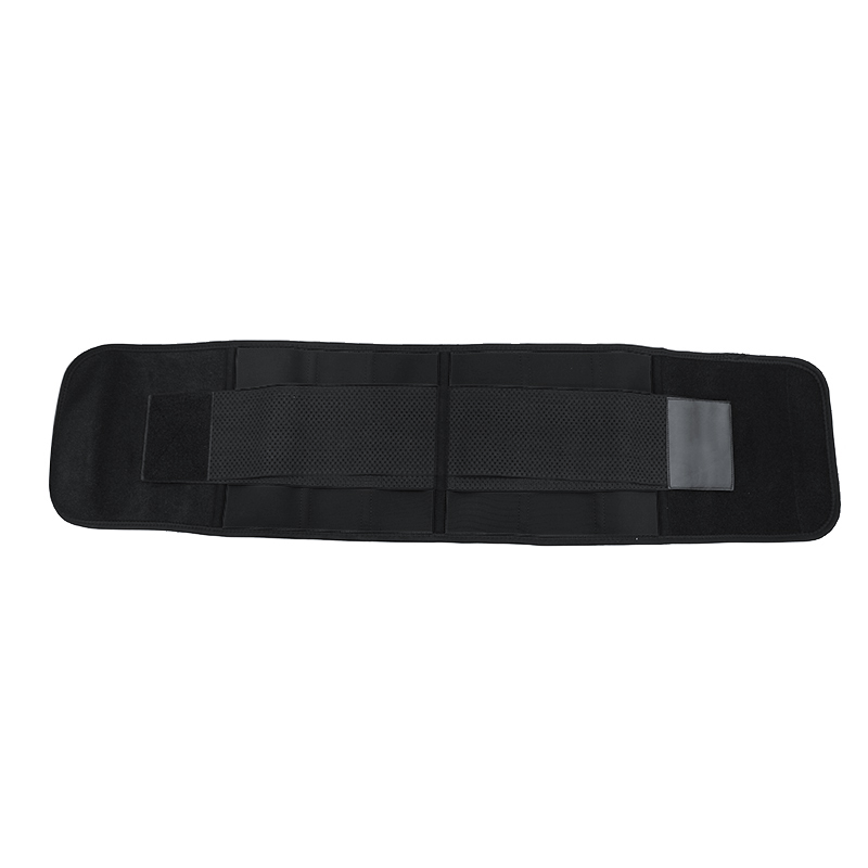 Black Latex Steel Bones Waist Trimmer Belt MH1752B