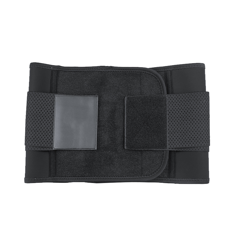 Black Latex Steel Bones Waist Trimmer Belt MH1752B