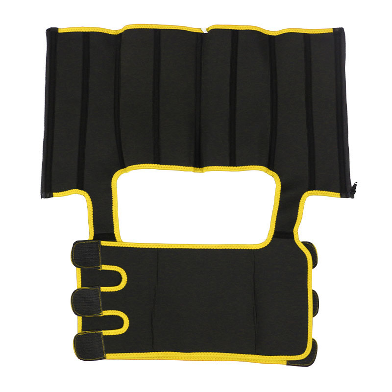 Neoprene Waist Trainer Thigh Shaper with Leather Labels MHW100120Y
