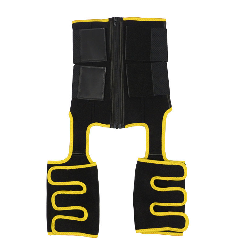 Neoprene Waist Trainer Thigh Shaper with Leather Labels MHW100120Y
