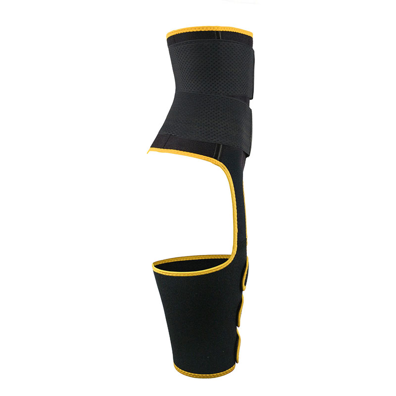 Neoprene Waist Trainer Thigh Shaper with Leather Labels MHW100120Y