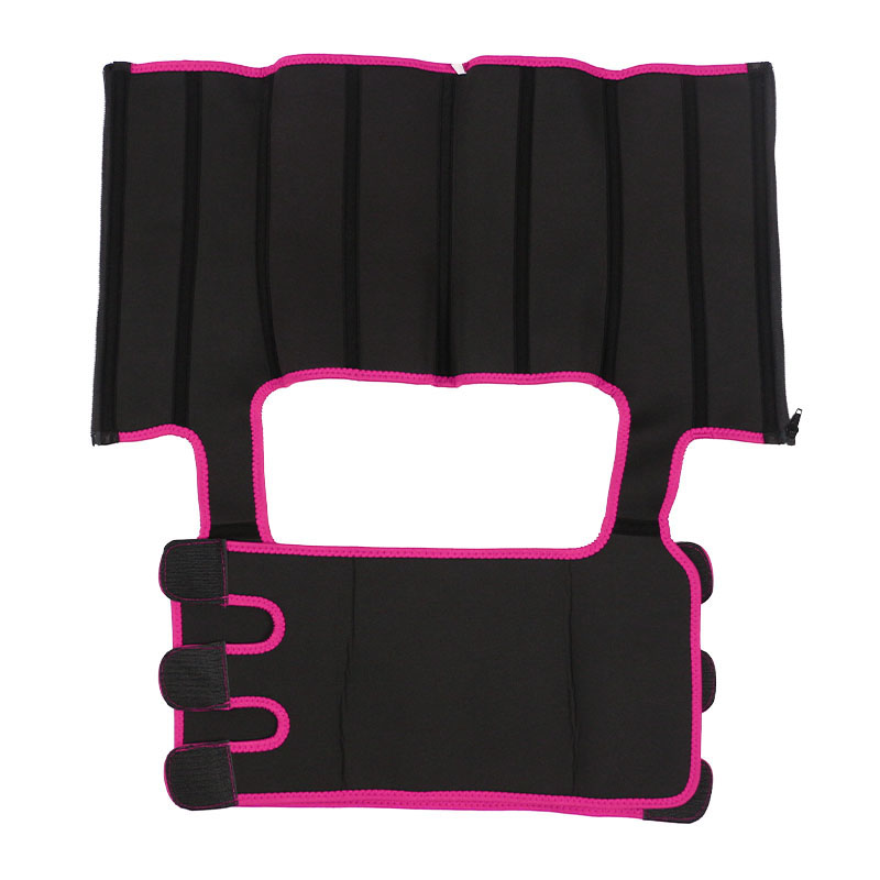Neoprene Waist Trainer Thigh Shaper with Leather Labels MHW100120P