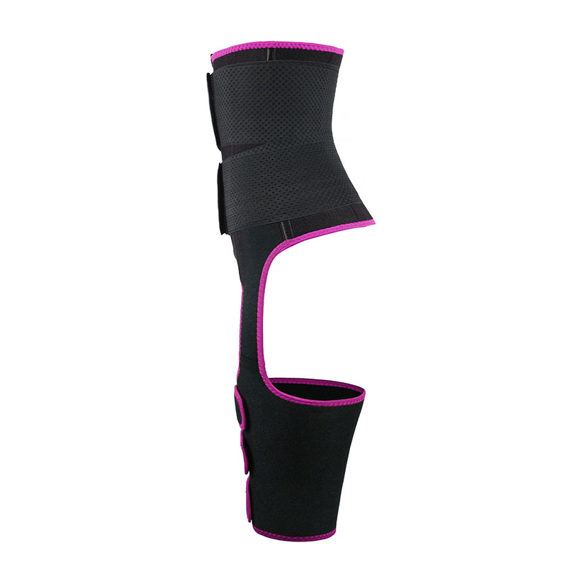 Neoprene Waist Trainer Thigh Shaper with Leather Labels MHW100120P