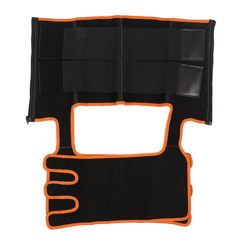 Neoprene Waist Trainer Thigh Shaper with Leather Labels MHW100120O