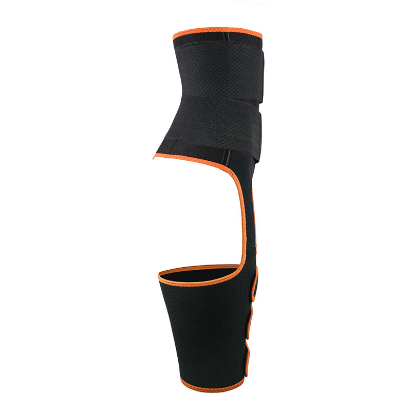 Neoprene Waist Trainer Thigh Shaper with Leather Labels MHW100120O