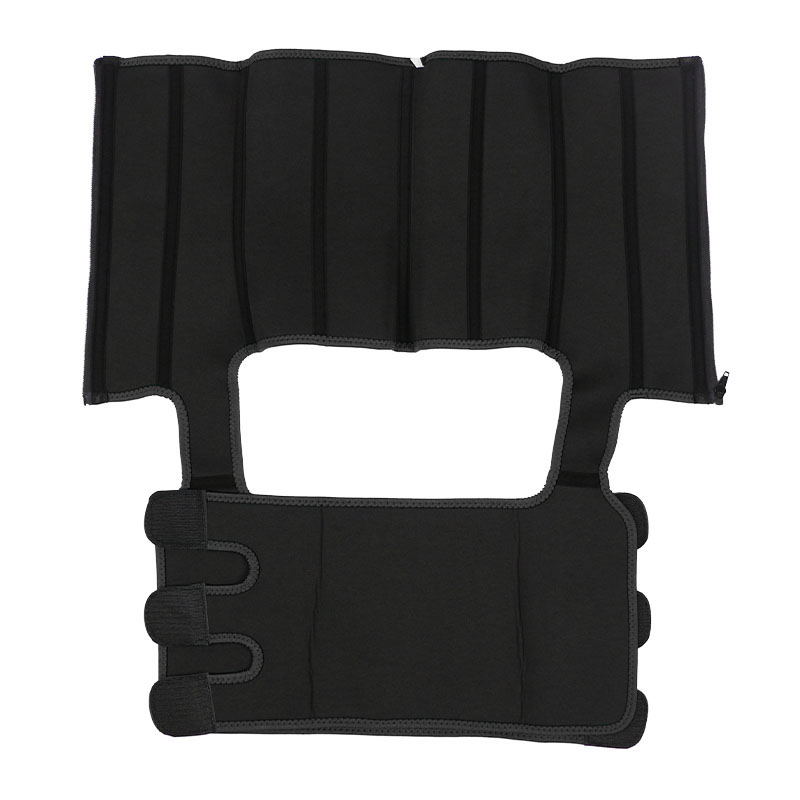 Neoprene Waist Trainer Thigh Shaper with Leather Labels MHW100120B