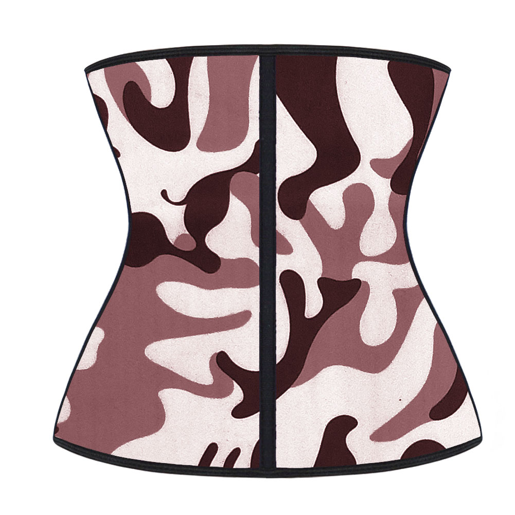 Camouflage Brown Hooks Waist Trainer MH1066BRL