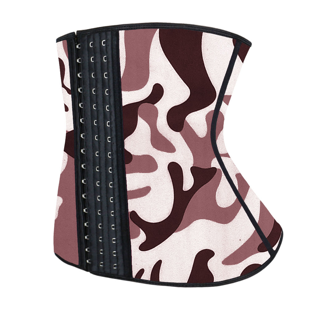 Camouflage Brown Hooks Waist Trainer MH1066BRL