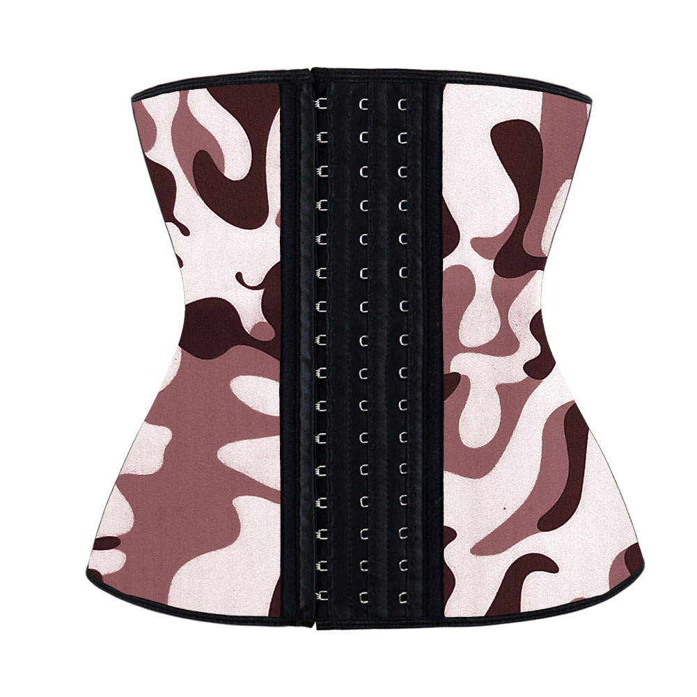 Camouflage Brown Hooks Waist Trainer MH1066BRL