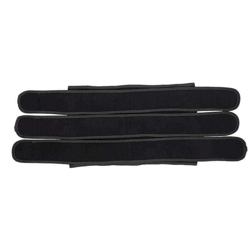 Detachable Three Belts Ok Fabric Black Color Trimmer Belt MHW100123B