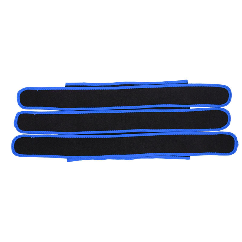 Detachable Three Belts Ok Fabric Blue Color Trimmer Belt MHW100123BL