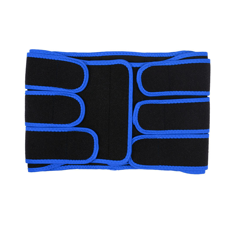 Detachable Three Belts Ok Fabric Blue Color Trimmer Belt MHW100123BL