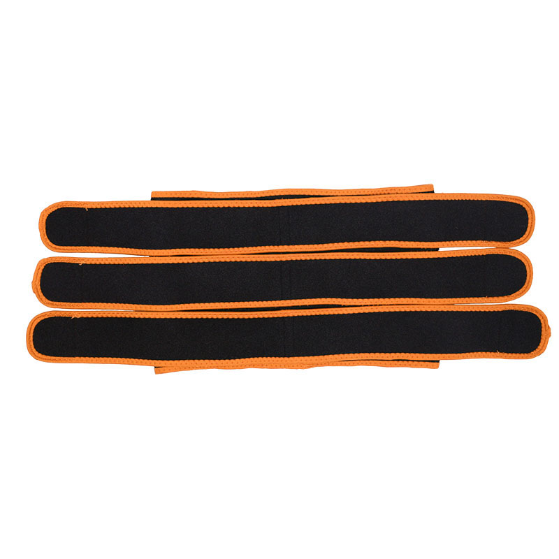 Detachable Three Belts Ok Fabric Orange Color Trimmer Belt MHW100123O