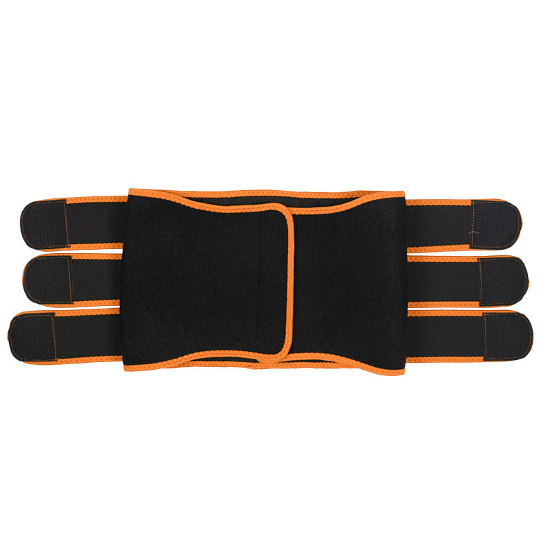Detachable Three Belts Ok Fabric Orange Color Trimmer Belt MHW100123O