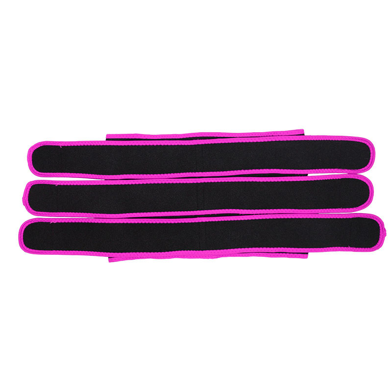 Detachable Three Belts Ok Fabric Pink Color Trimmer Belt MHW100123P