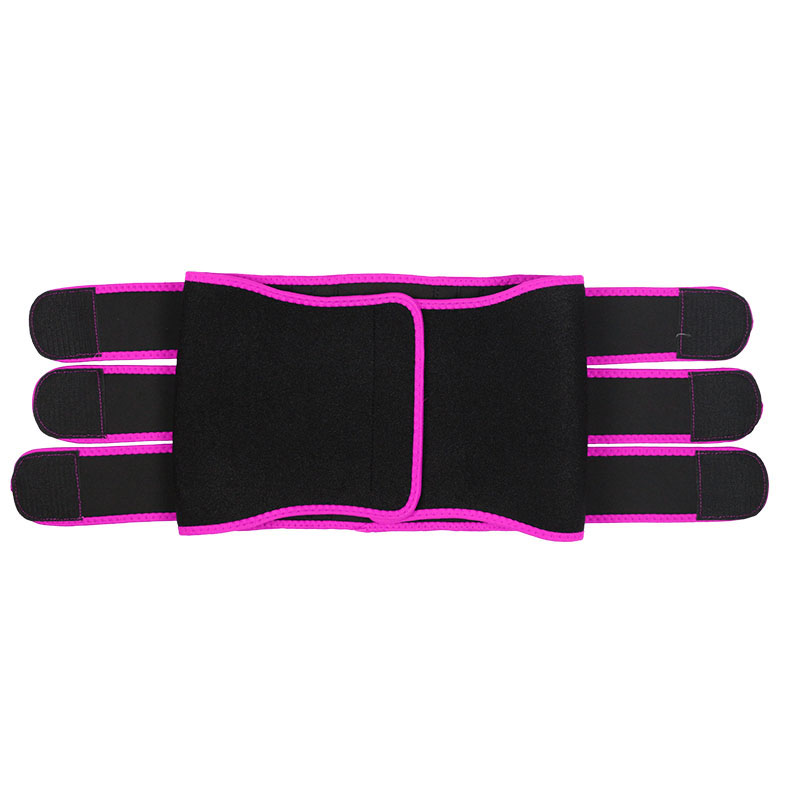 Detachable Three Belts Ok Fabric Pink Color Trimmer Belt MHW100123P
