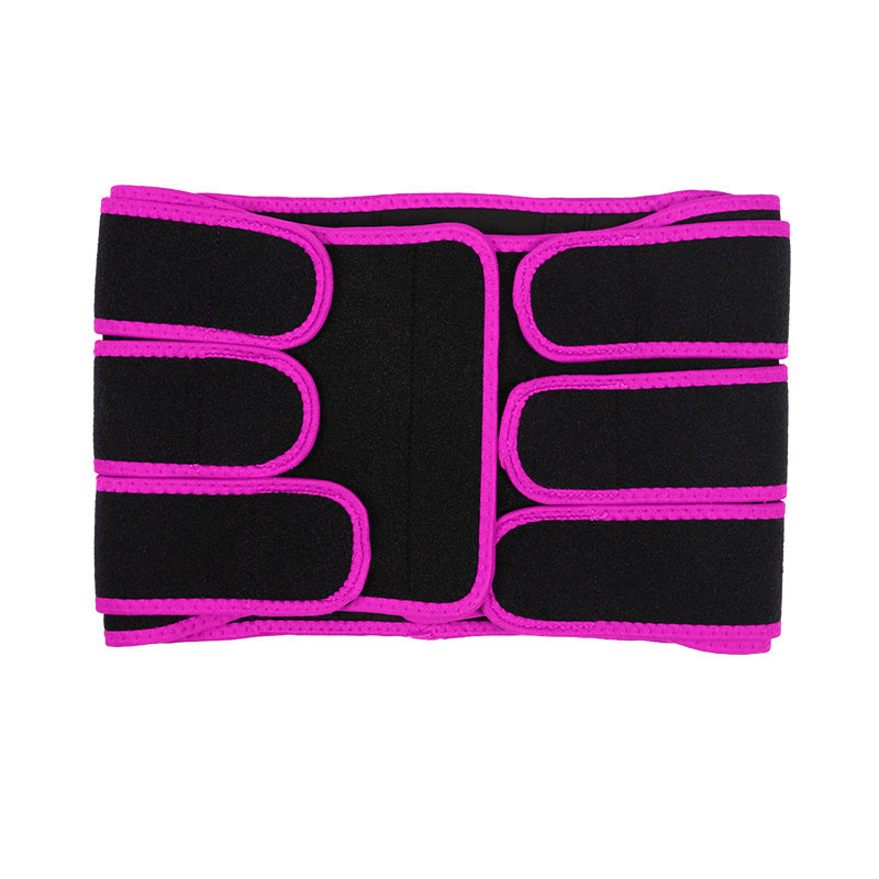 Detachable Three Belts Ok Fabric Pink Color Trimmer Belt MHW100123P