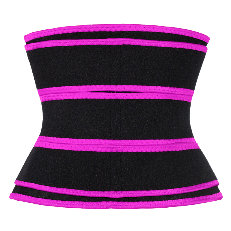 Detachable Three Belts Ok Fabric Pink Color Trimmer Belt MHW100123P