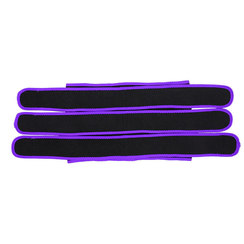 	Detachable Three Belts Ok Fabric Purple Color Trimmer Belt MHW100123PU