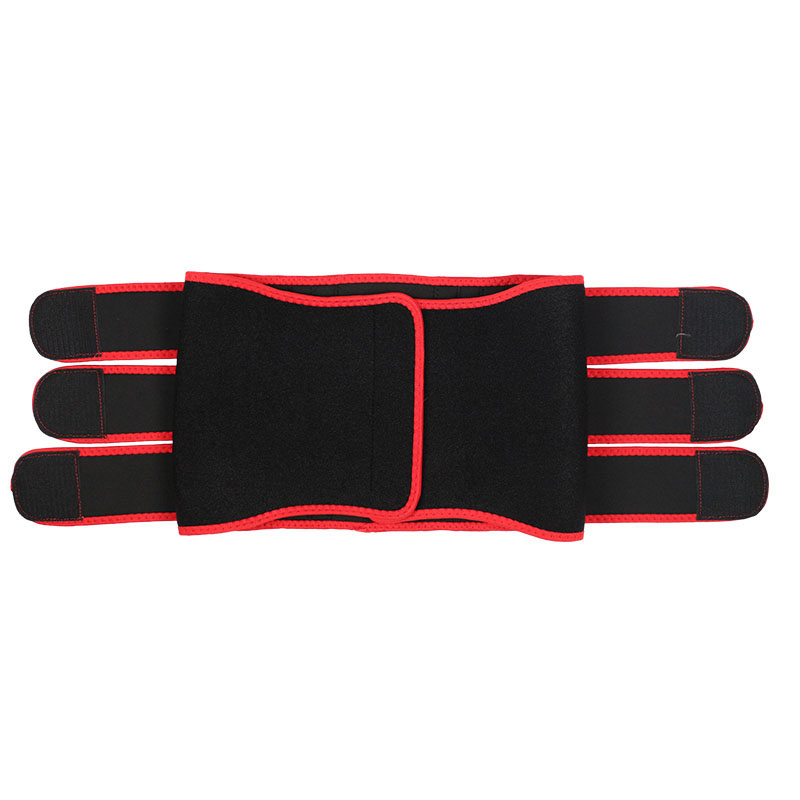 Detachable Three Belts Ok Fabric Red Color Trimmer Belt MHW100123R