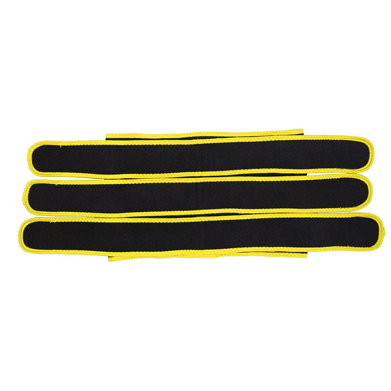 Detachable Three Belts Ok Fabric Yellow Color Trimmer Belt MHW100123Y