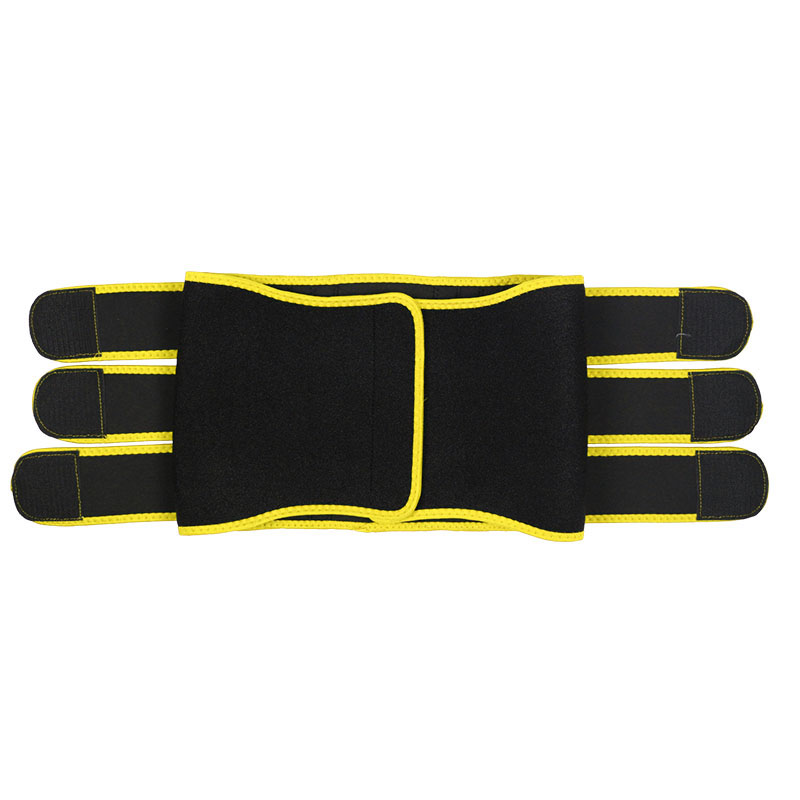 Detachable Three Belts Ok Fabric Yellow Color Trimmer Belt MHW100123Y