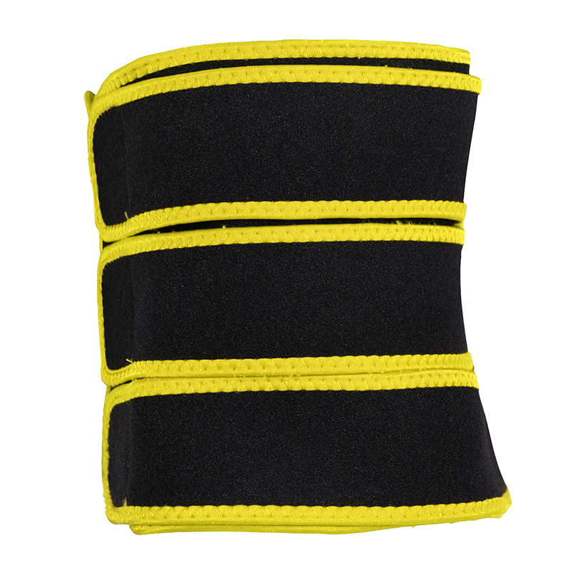 Detachable Three Belts Ok Fabric Yellow Color Trimmer Belt MHW100123Y