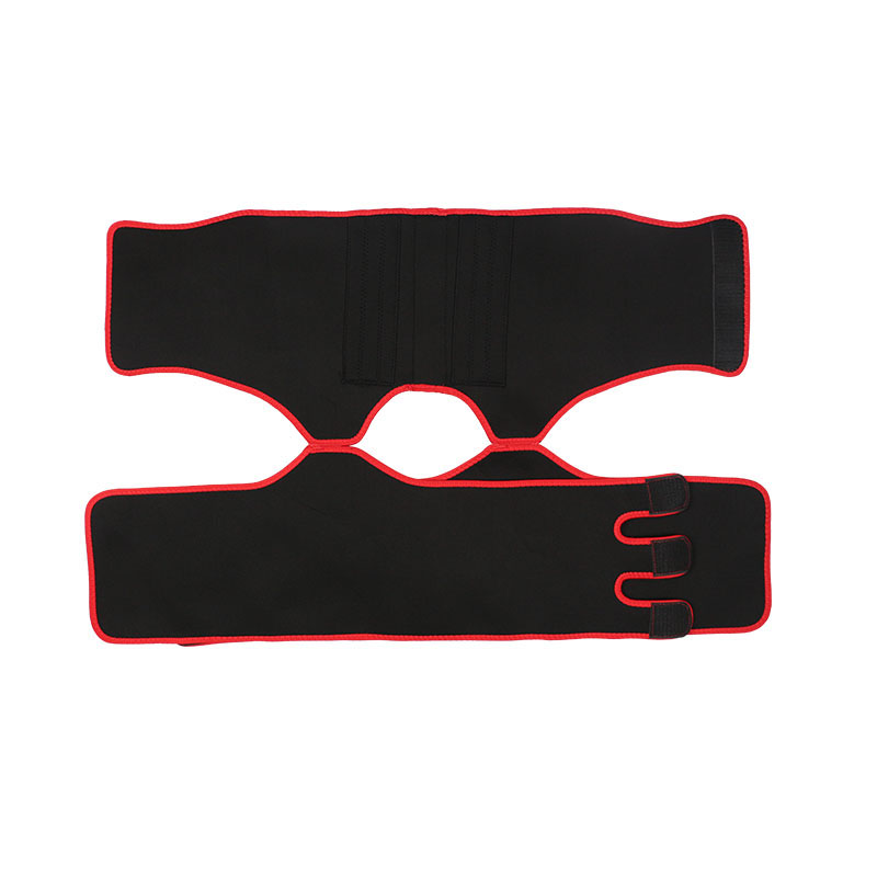 Red Neoprene Waist&Thigh Shaper with Single Detachable Belt MHW100118R