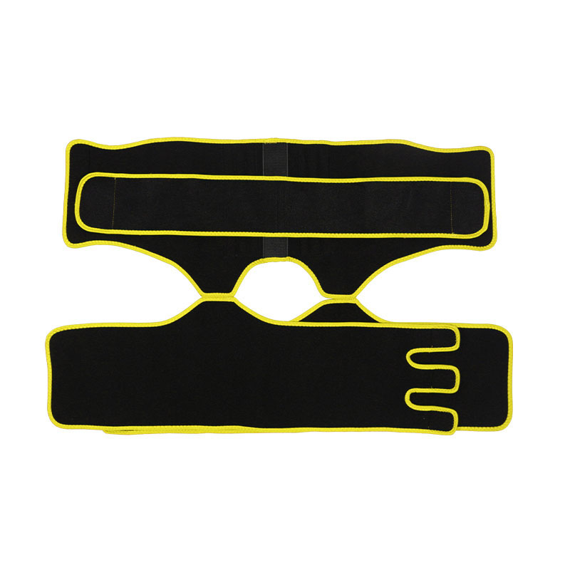 Yellow Neoprene Waist&Thigh Shaper with Single Detachable Belt MHW100118Y