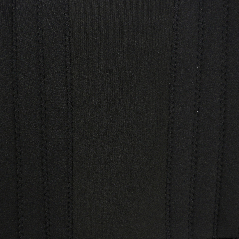 Detachable Two Belts Ok Fabric Black Color Trimmer Belt MHW100122B