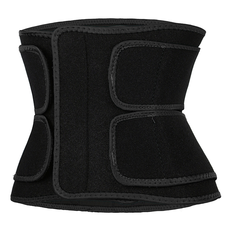 Detachable Two Belts Ok Fabric Black Color Trimmer Belt MHW100122B