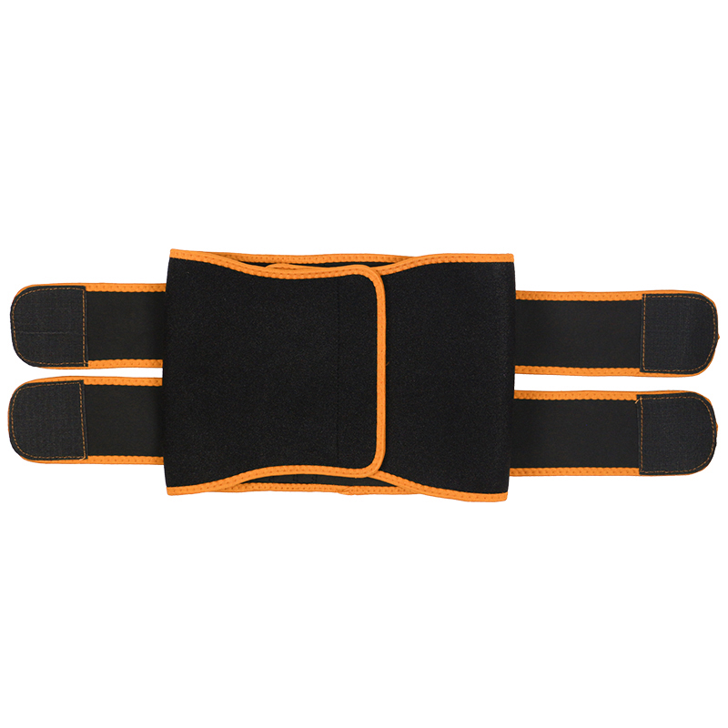 Detachable Two Belts Ok Fabric Orange Color Trimmer Belt MHW100122O