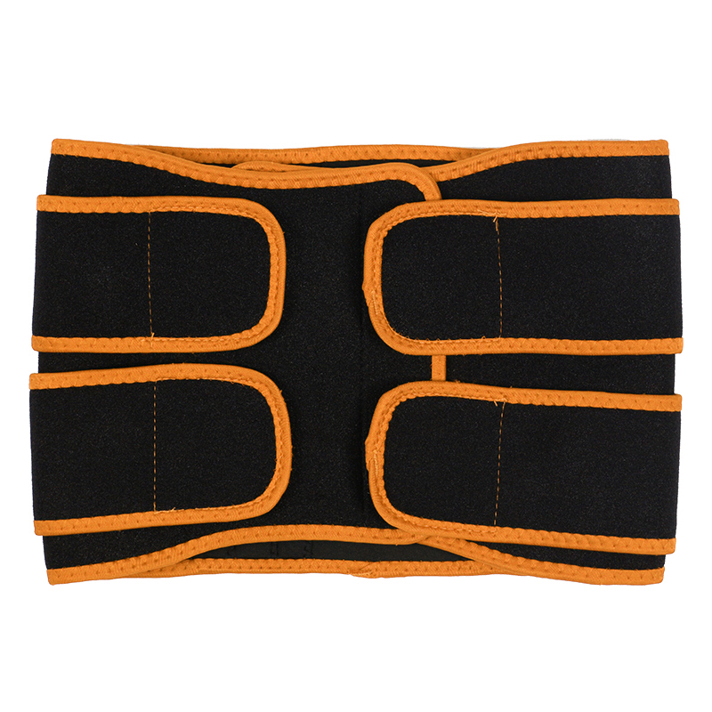 Detachable Two Belts Ok Fabric Orange Color Trimmer Belt MHW100122O