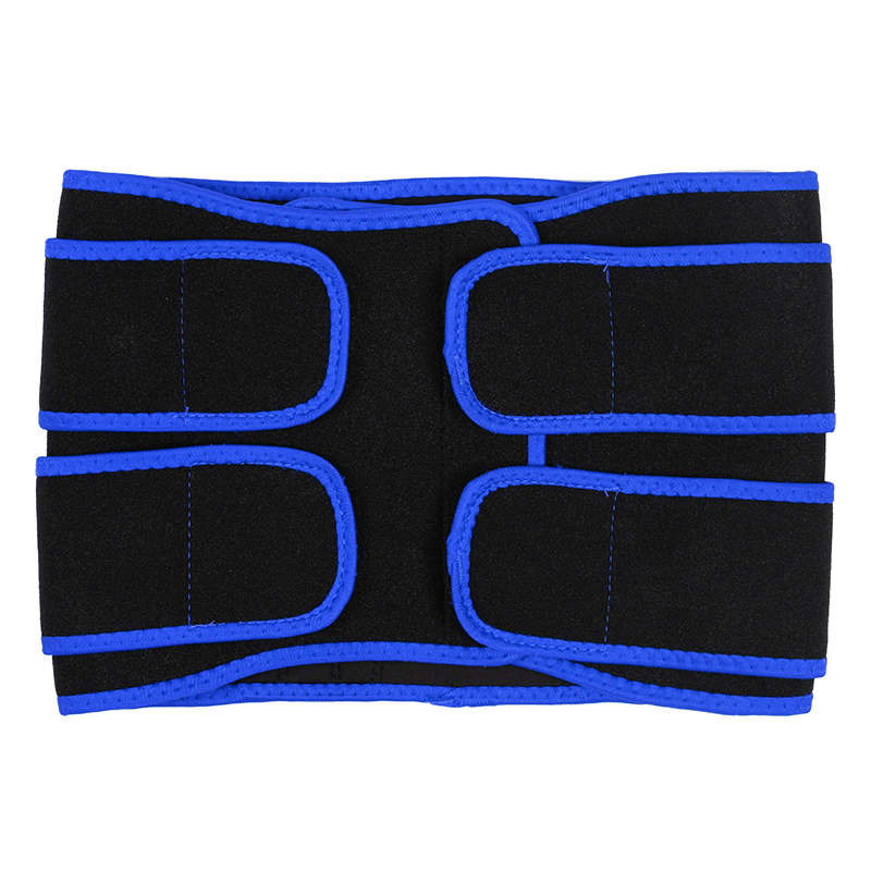 Detachable Two Belts Ok Fabric Blue Color Trimmer Belt MHW100122BL