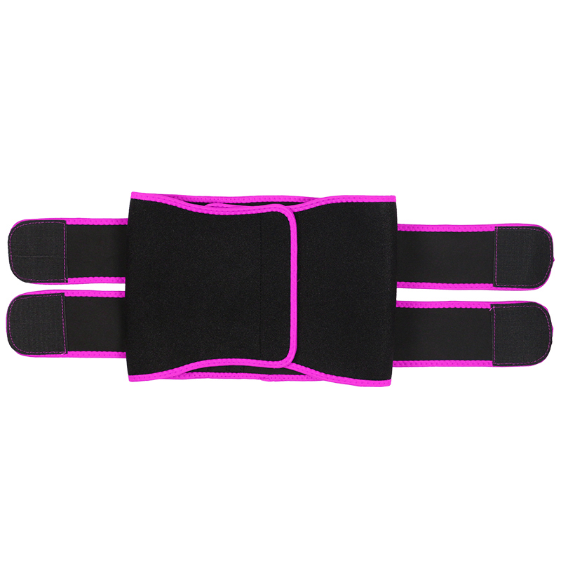 Detachable Two Belts Ok Fabric Pink Color Trimmer Belt MHW100122P