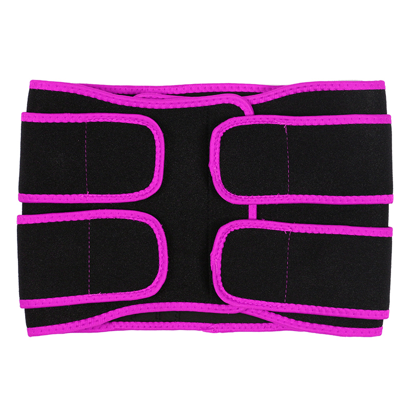 Detachable Two Belts Ok Fabric Pink Color Trimmer Belt MHW100122P