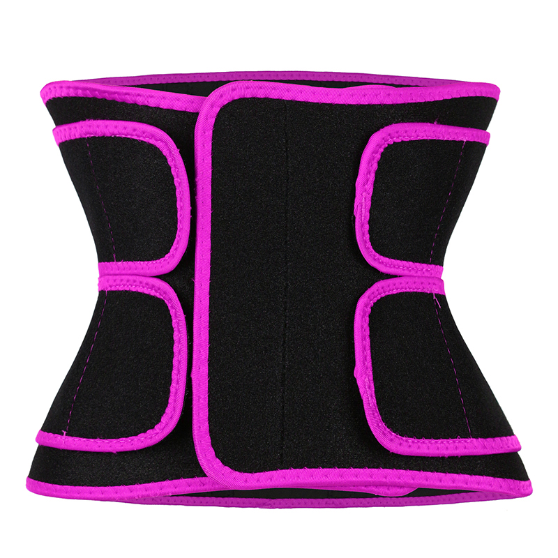 Detachable Two Belts Ok Fabric Pink Color Trimmer Belt MHW100122P