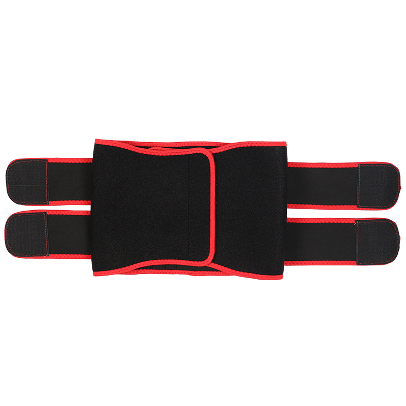 Detachable Two Belts Ok Fabric Red Color Trimmer Belt MHW100122R