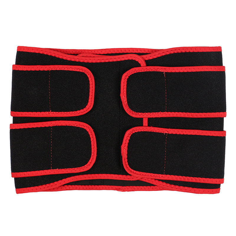 Detachable Two Belts Ok Fabric Red Color Trimmer Belt MHW100122R