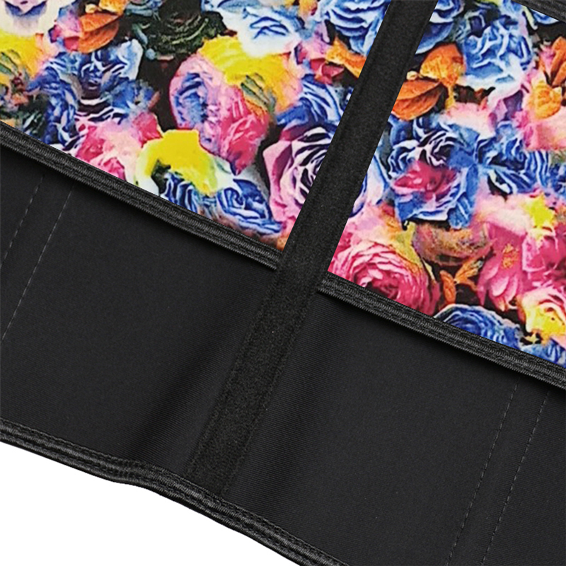 Floral Latex Waist Trainer Shaper Belt XS-3XL MH1680